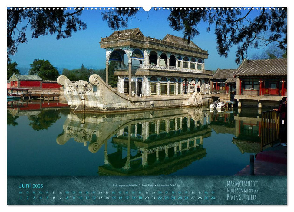 Fernöstliche Traumziele (CALVENDO Wandkalender 2026)