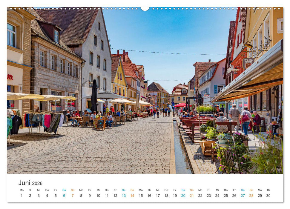 Forchheim - fränkische Art zu leben (CALVENDO Wandkalender 2026)