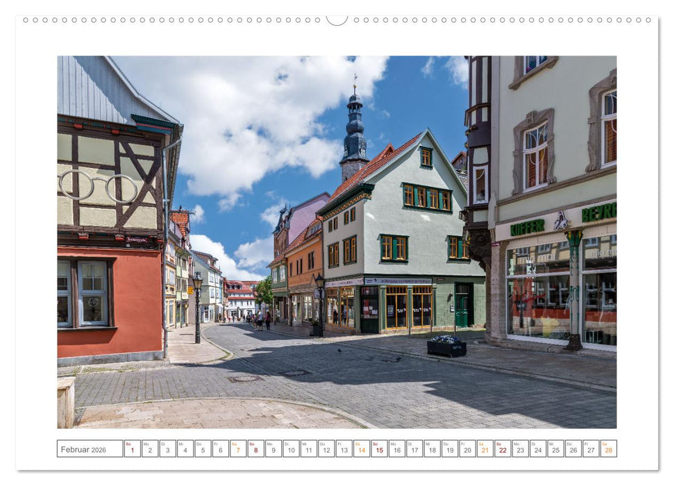 Mühlhausen in Thüringen (CALVENDO Premium Wandkalender 2026)