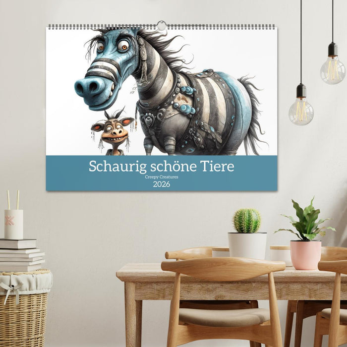 Creepy Creatures (CALVENDO Wandkalender 2026)