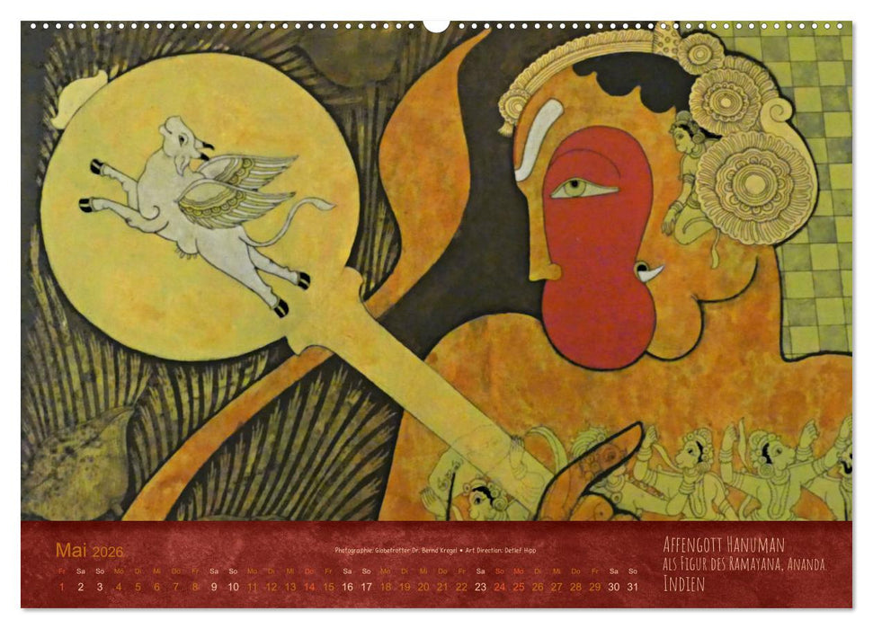 Fernöstliche Traumziele (CALVENDO Premium Wandkalender 2026)