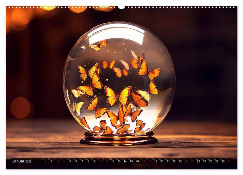 Schneekugel war gestern (CALVENDO Wandkalender 2026)