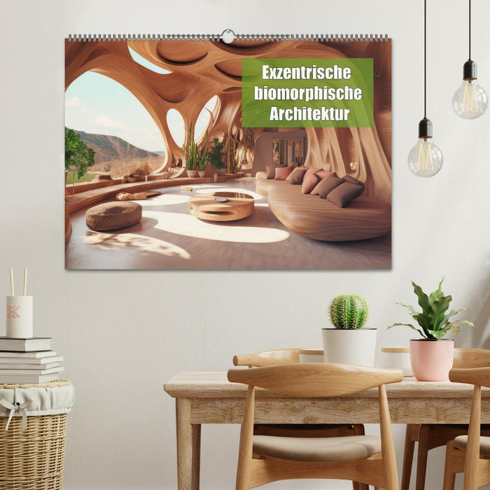 Exzentrische biomorphe Architektur (CALVENDO Wandkalender 2026)