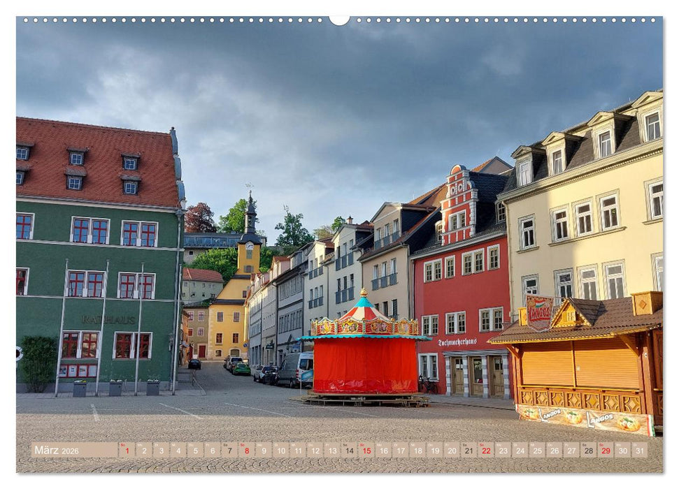 Einladung nach Rudolstadt (CALVENDO Premium Wandkalender 2026)