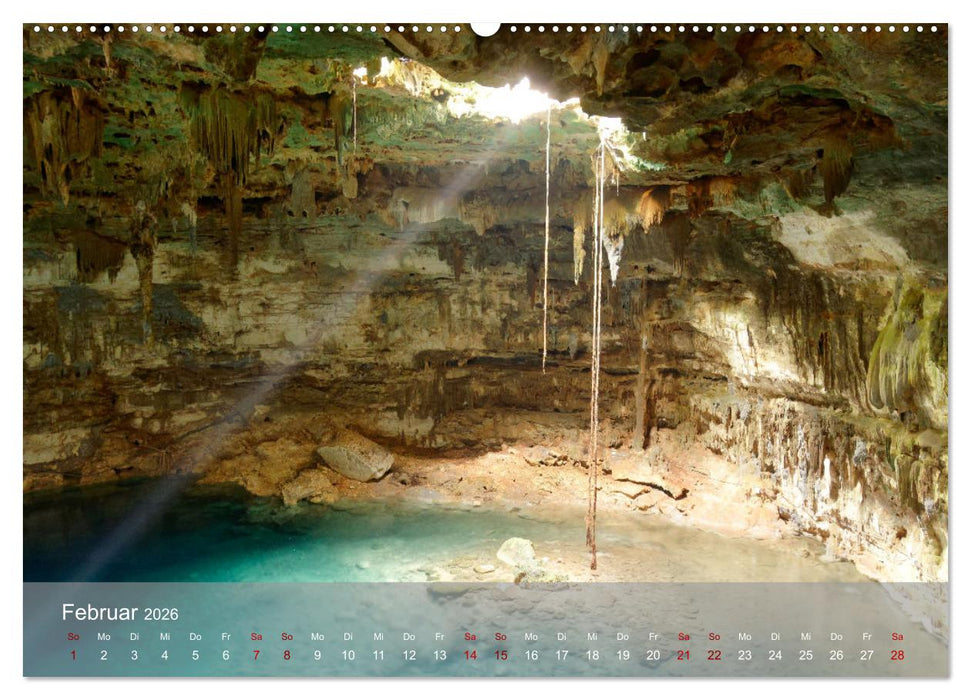 Bekanntes und Unbekanntes MEXIKO (CALVENDO Wandkalender 2026)