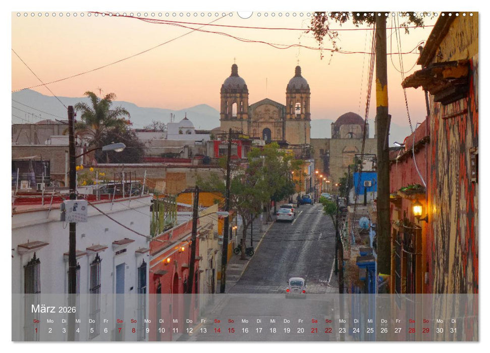 Bekanntes und Unbekanntes MEXIKO (CALVENDO Wandkalender 2026)