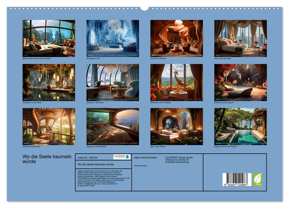 Wo die Seele baumeln würde (CALVENDO Premium Wandkalender 2026)