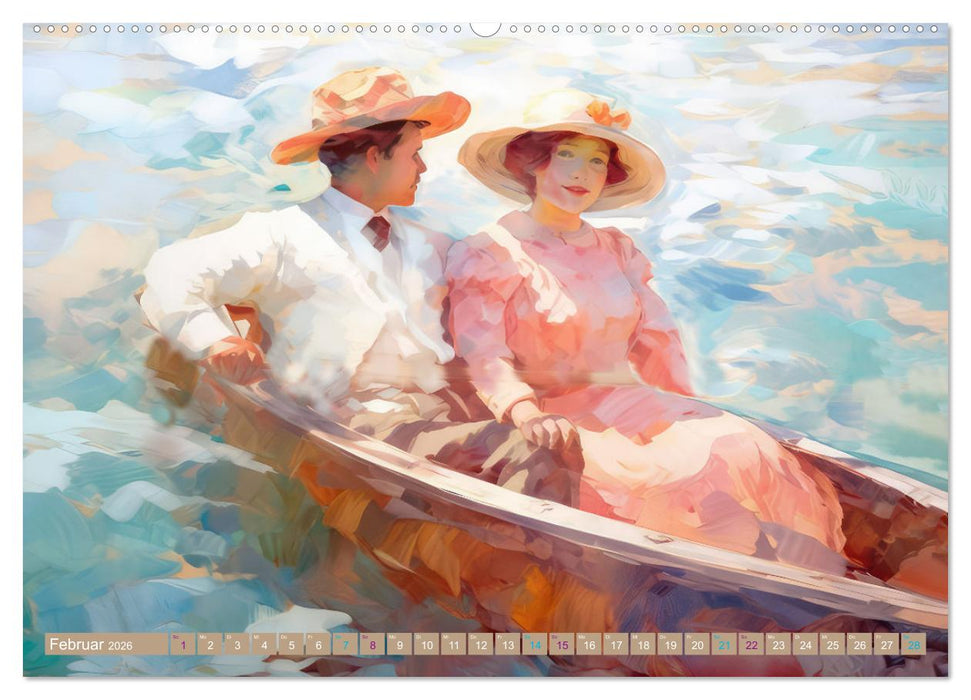 Welt voller Licht Impressionistische Bilder (CALVENDO Wandkalender 2026)