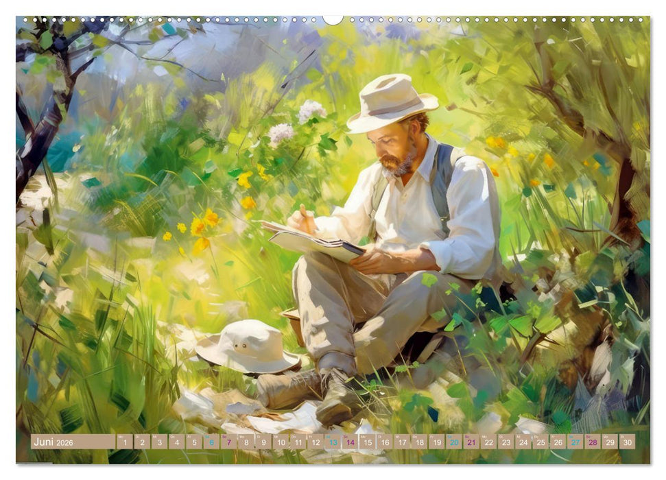 Welt voller Licht Impressionistische Bilder (CALVENDO Wandkalender 2026)