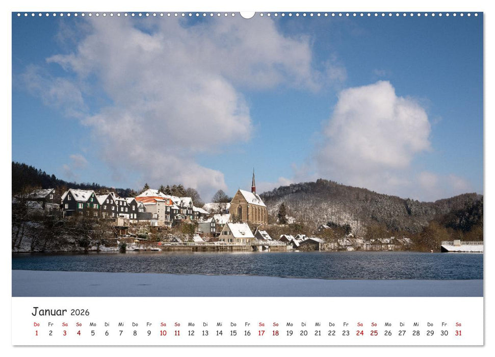 Heimat Entdecken - Bergisches Land, Leben mit dem Wasser (CALVENDO Wandkalender 2026)