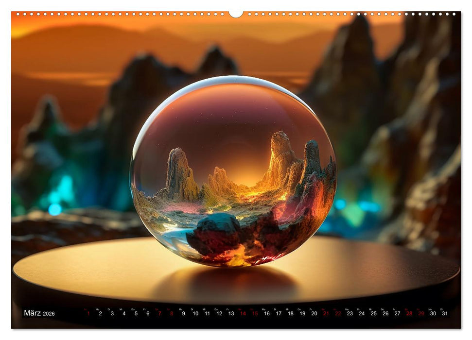 Schneekugel war gestern (CALVENDO Premium Wandkalender 2026)