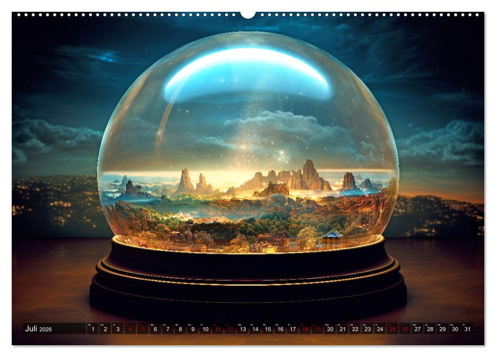 Schneekugel war gestern (CALVENDO Premium Wandkalender 2026)