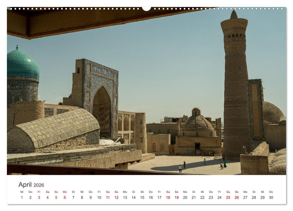 Usbekistan (CALVENDO Wandkalender 2026)