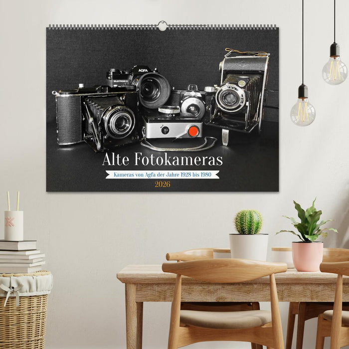 Alte Fotokameras - Kameras von Agfa der Jahre 1928 bis 1980 (CALVENDO Wandkalender 2026)