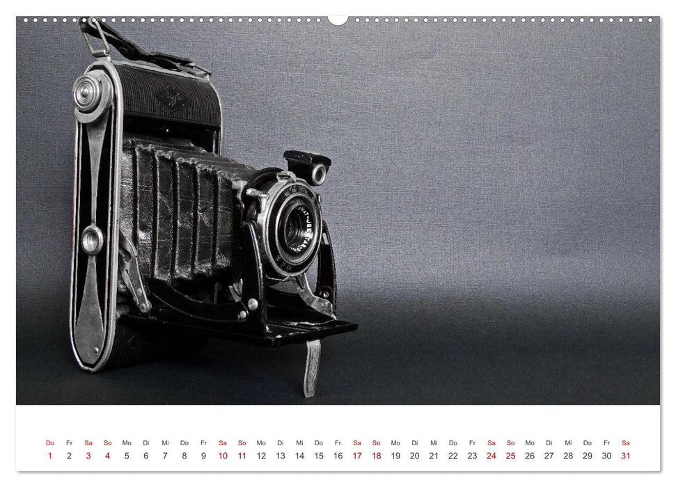 Alte Fotokameras - Kameras von Agfa der Jahre 1928 bis 1980 (CALVENDO Wandkalender 2026)