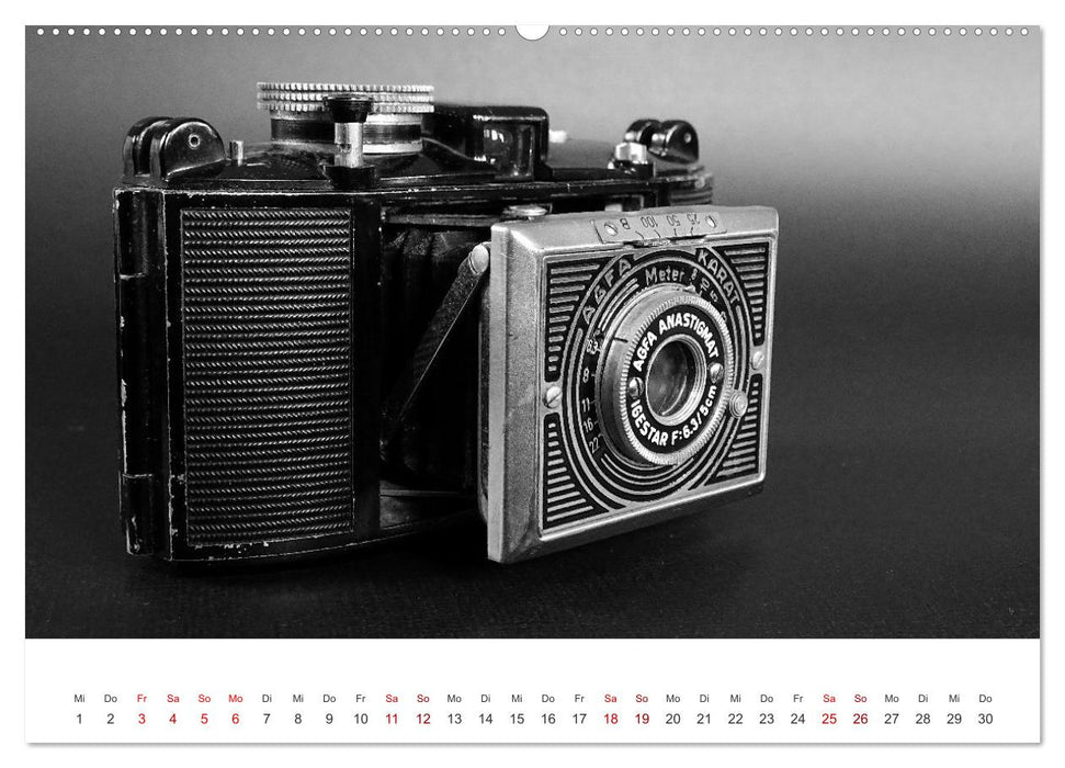 Alte Fotokameras - Kameras von Agfa der Jahre 1928 bis 1980 (CALVENDO Wandkalender 2026)