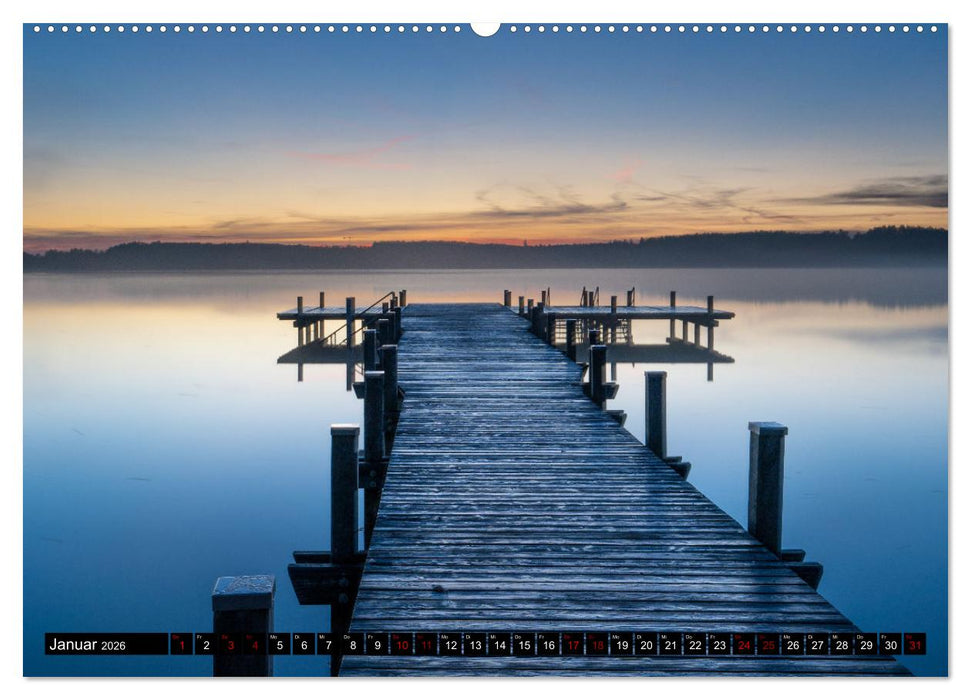 Orte zum Träumen (CALVENDO Premium Wandkalender 2026)