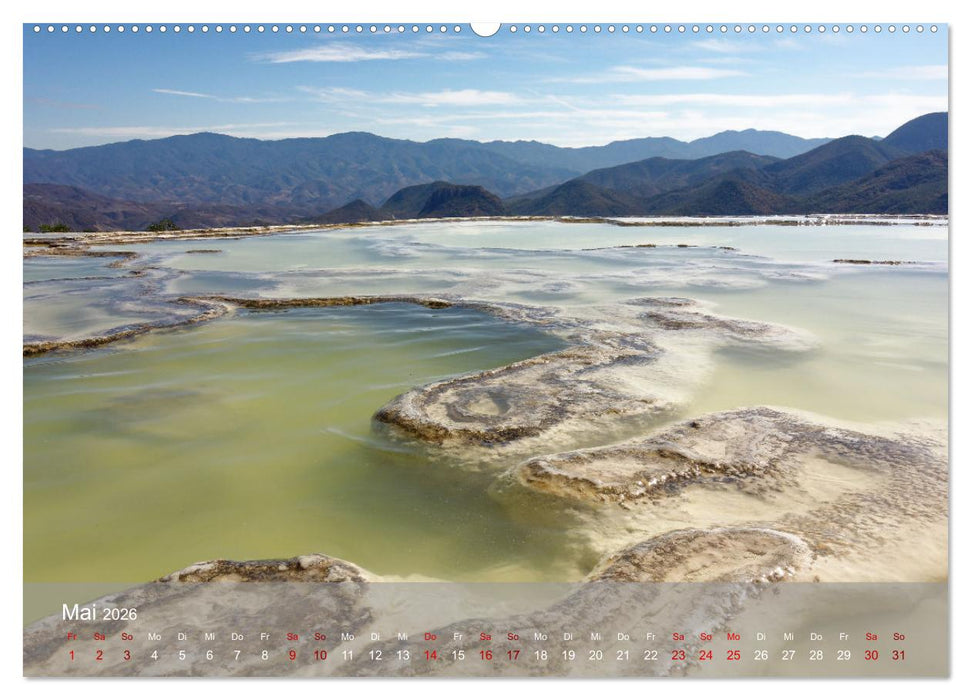 Bekanntes und Unbekanntes MEXIKO (CALVENDO Premium Wandkalender 2026)