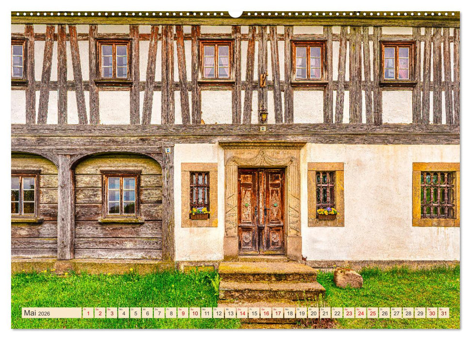 Oybin und Jonsdorf-Urlaubsromantik und Wanderparadies im Zittauer Gebirge (CALVENDO Wandkalender 2026)