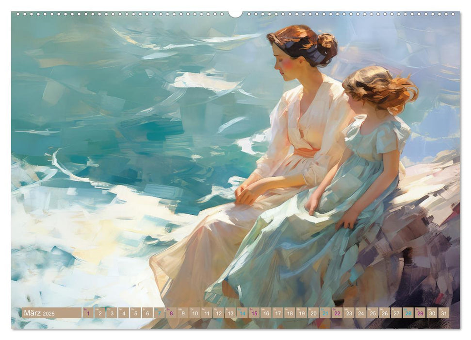 Welt voller Licht Impressionistische Bilder (CALVENDO Premium Wandkalender 2026)