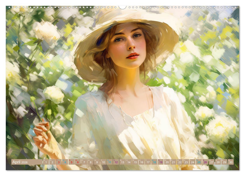 Welt voller Licht Impressionistische Bilder (CALVENDO Premium Wandkalender 2026)