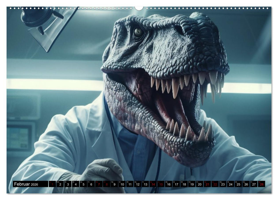 Tiere im Alltag (CALVENDO Premium Wandkalender 2026)