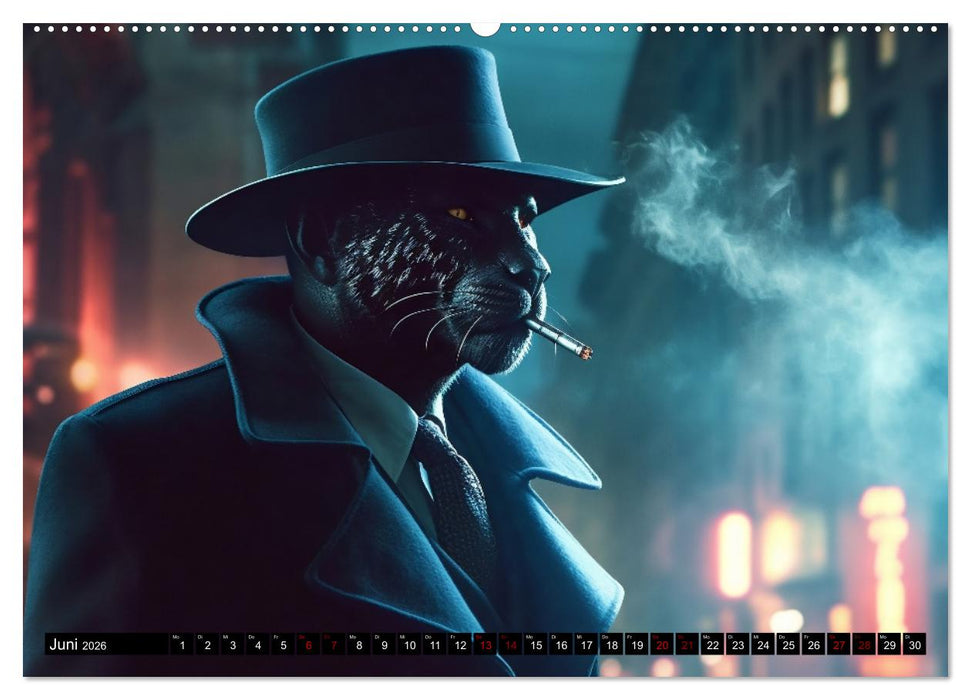 Tiere im Alltag (CALVENDO Premium Wandkalender 2026)