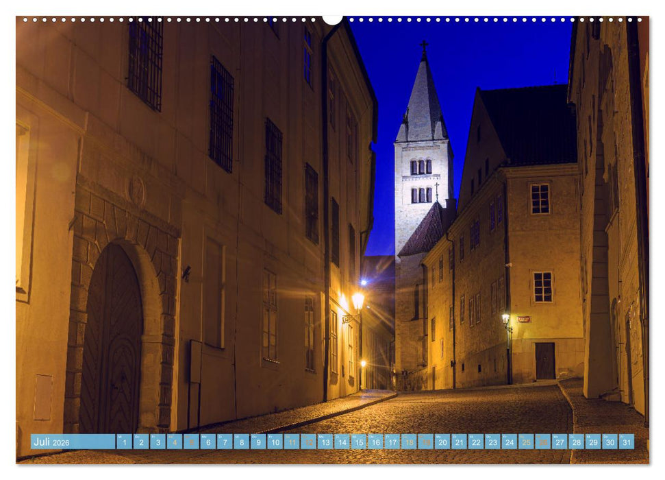 Der Hradschin von Prag (CALVENDO Premium Wandkalender 2026)