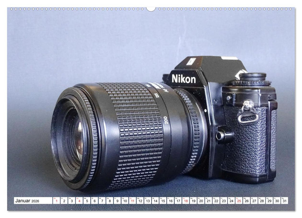 Analog fotografieren (CALVENDO Premium Wandkalender 2026)