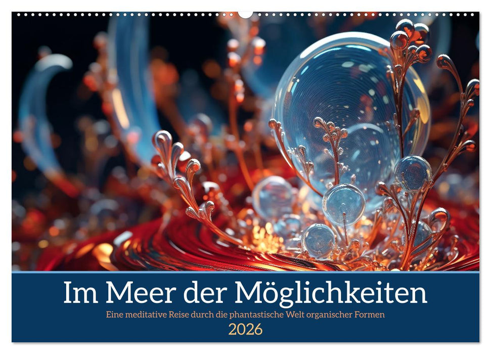 Im Meer der Möglichkeiten (CALVENDO Wandkalender 2026)