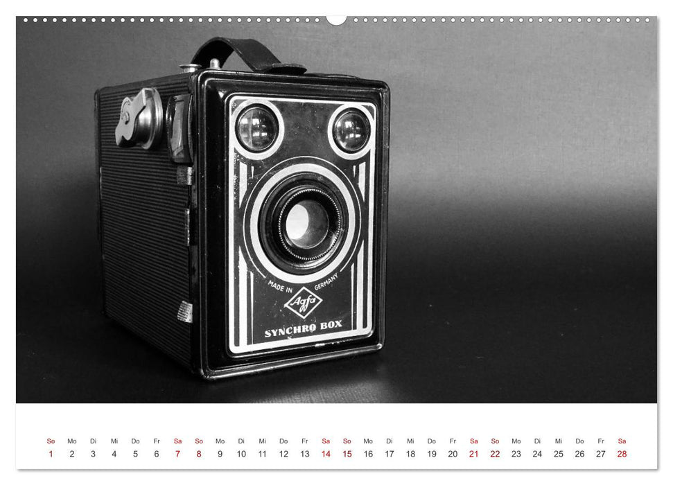 Alte Fotokameras - Kameras von Agfa der Jahre 1928 bis 1980 (CALVENDO Premium Wandkalender 2026)