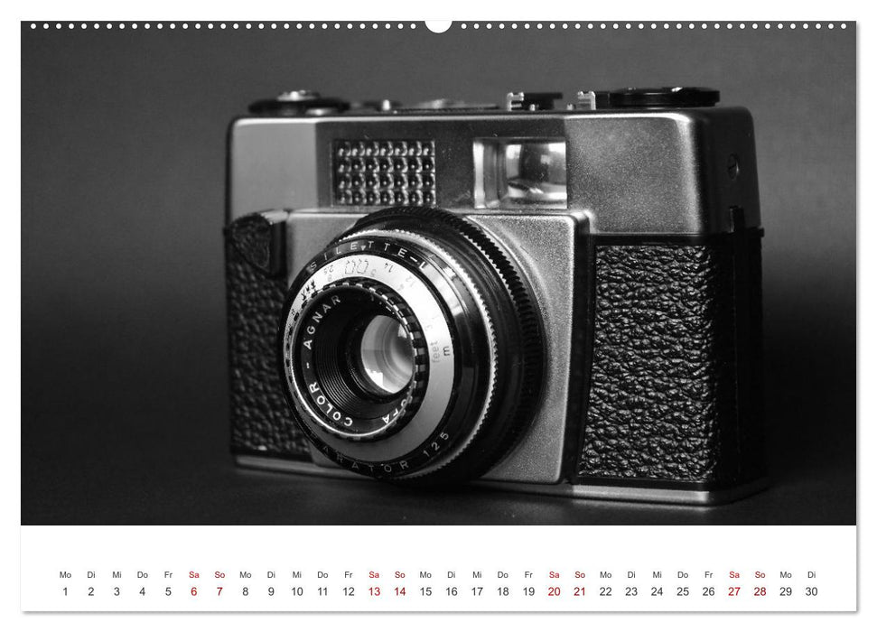 Alte Fotokameras - Kameras von Agfa der Jahre 1928 bis 1980 (CALVENDO Premium Wandkalender 2026)