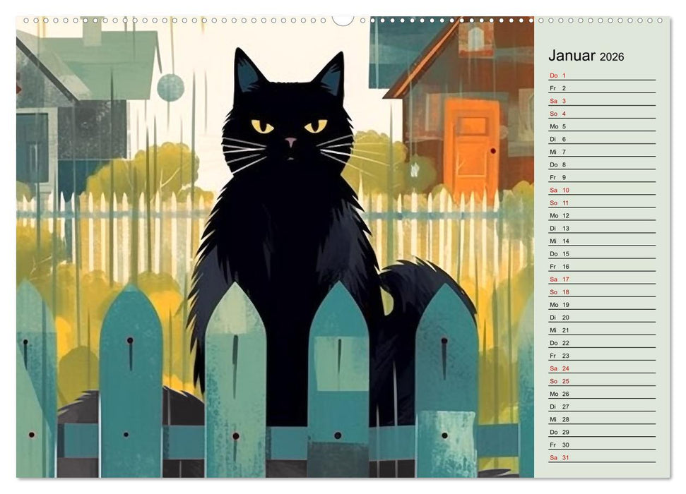 Ich Boss, du Dosenöffner (CALVENDO Wandkalender 2026)