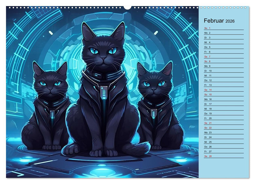 Ich Boss, du Dosenöffner (CALVENDO Wandkalender 2026)