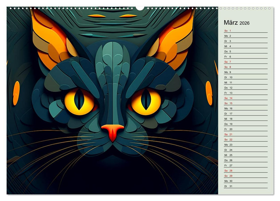 Ich Boss, du Dosenöffner (CALVENDO Wandkalender 2026)
