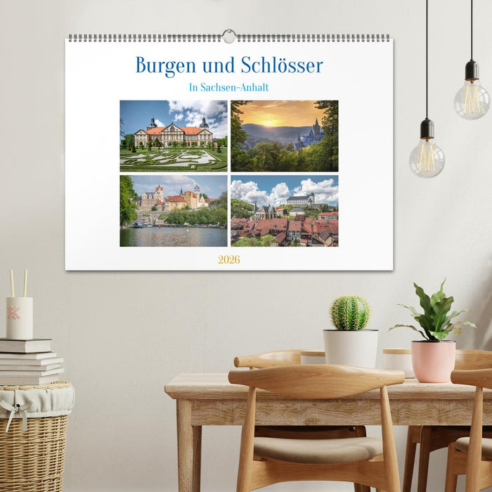 Burgen und Schlösser (CALVENDO Wandkalender 2026)