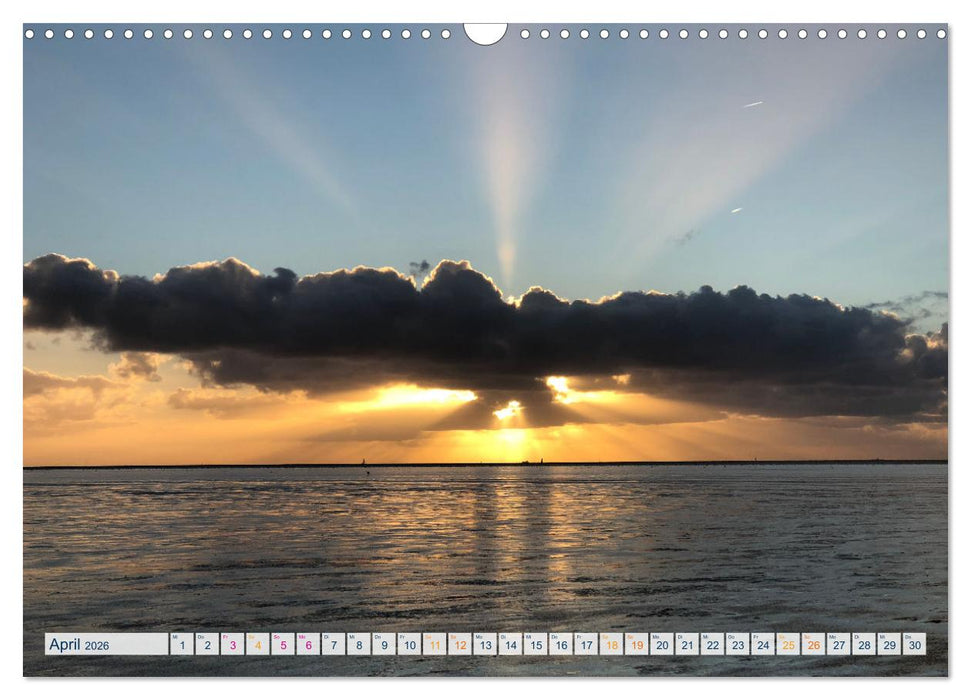 Die Nordsee - Im Wandel der Jahreszeiten (CALVENDO Wandkalender 2026)