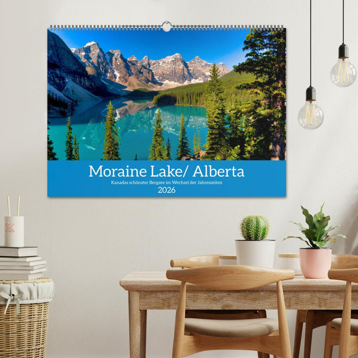 Moraine Lake, Alberta/ Kanada (CALVENDO Wandkalender 2026)
