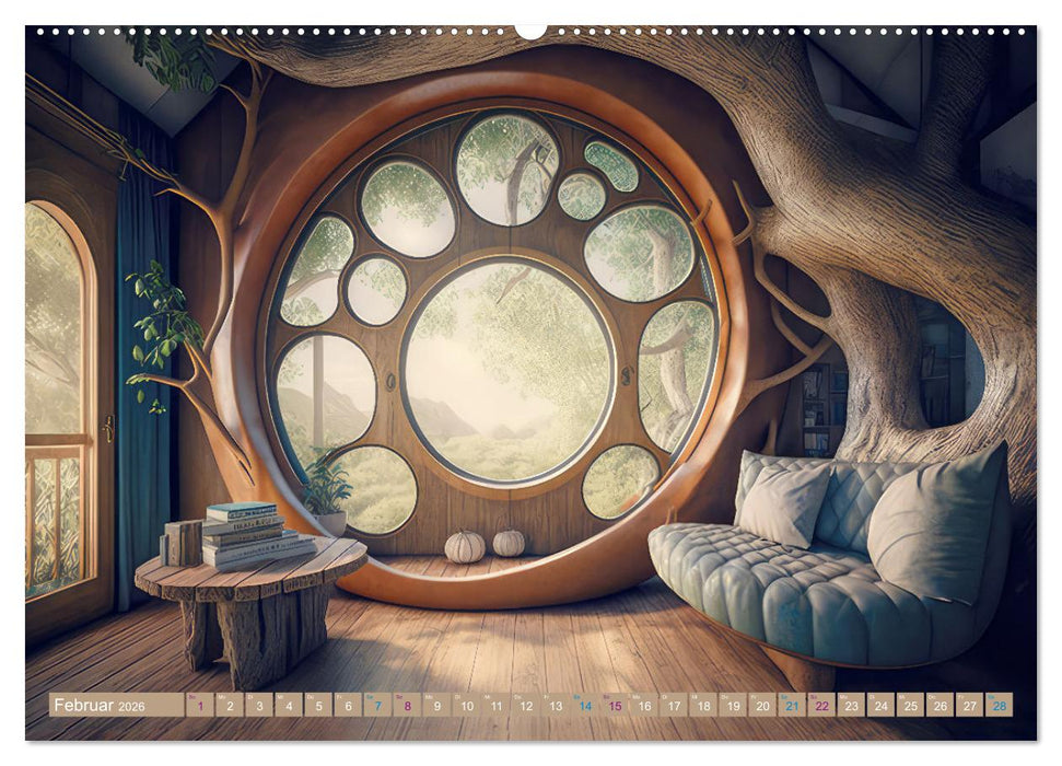 Räume für die Seele (CALVENDO Premium Wandkalender 2026)
