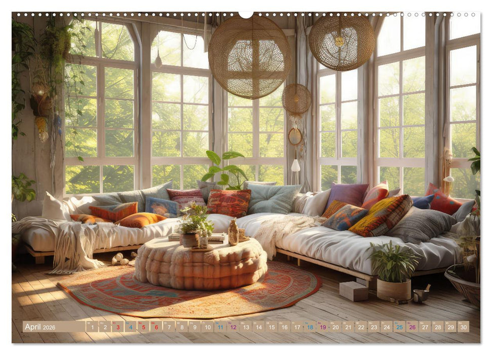 Räume für die Seele (CALVENDO Premium Wandkalender 2026)