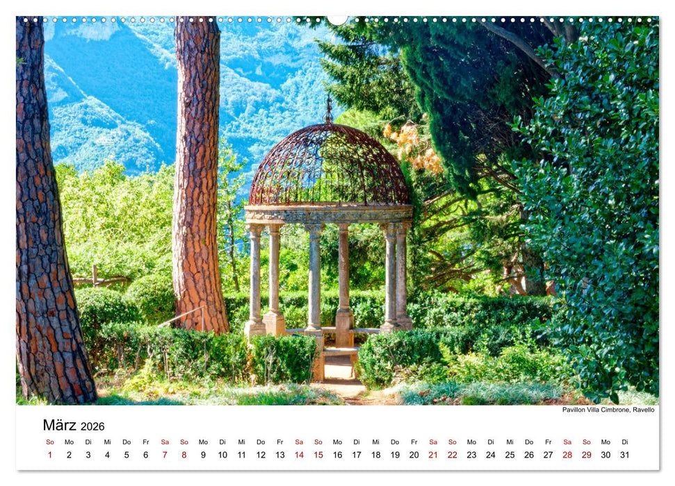 Highlights am Golf von Neapel (CALVENDO Wandkalender 2026)