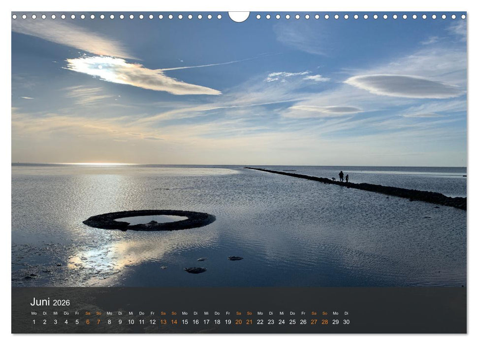 Die Nordsee - Magische Momente am Meer (CALVENDO Wandkalender 2026)
