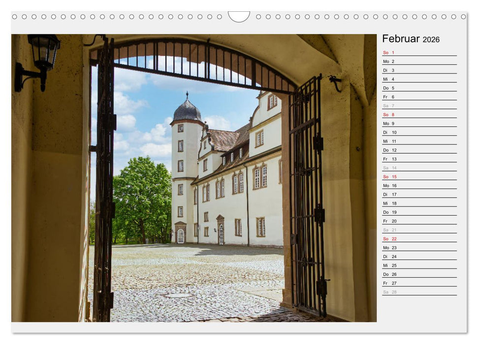 Rotenburg an der Fulda, ein Stadtrundgang (CALVENDO Wandkalender 2026)