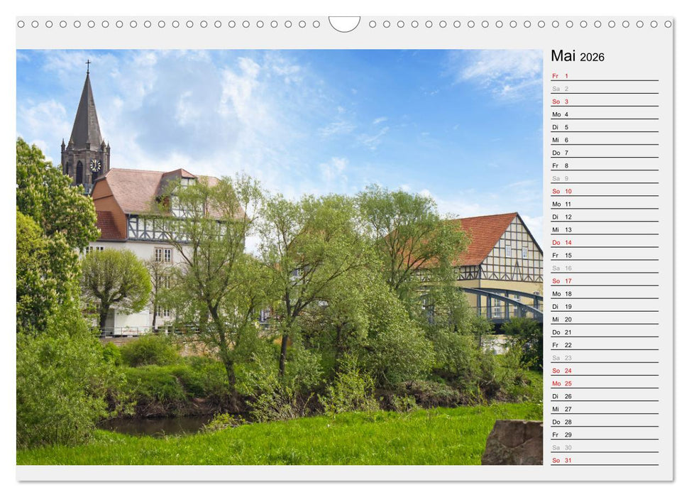 Rotenburg an der Fulda, ein Stadtrundgang (CALVENDO Wandkalender 2026)