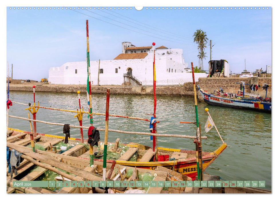 Ghana - Faszination Westafrika (CALVENDO Premium Wandkalender 2026)