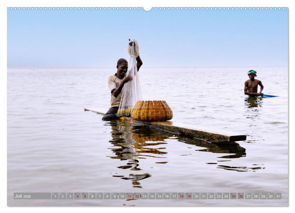 Ghana - Faszination Westafrika (CALVENDO Premium Wandkalender 2026)