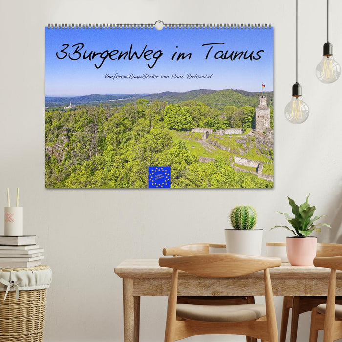 3BurgenWeg im Taunus - Der Erlebnispfad (CALVENDO Wandkalender 2026)