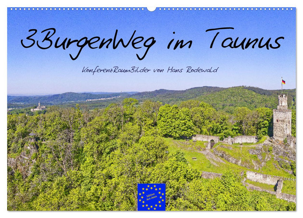3BurgenWeg im Taunus - Der Erlebnispfad (CALVENDO Wandkalender 2026)
