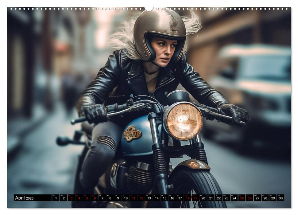 Urban Biker (CALVENDO Premium Wandkalender 2026)
