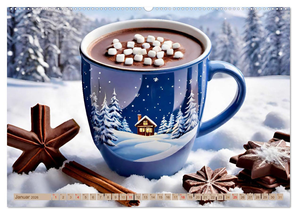 Schokolade 2026. Sinnliche Impressionen (CALVENDO Premium Wandkalender 2026)